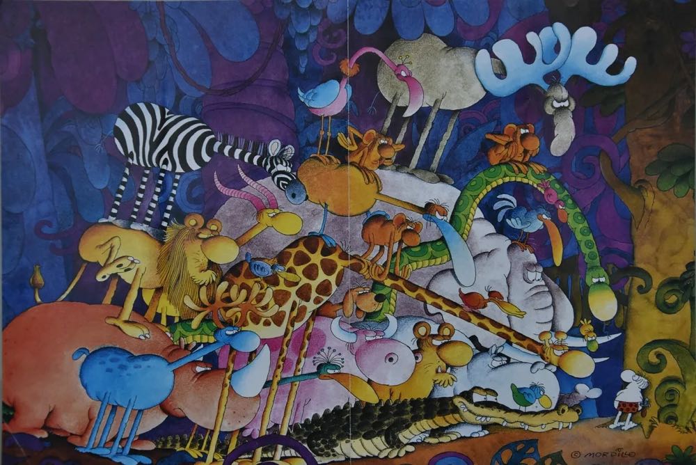 Mordillo Tarzan - HEYE puzzle collectible [Barcode 4001689087616] - Main Image 2