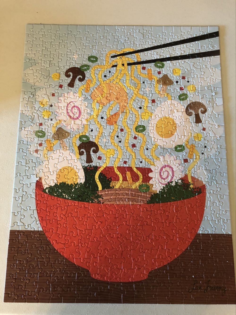 Ramen Bowl - Seltzer puzzle collectible [Barcode 810163032349] - Main Image 2