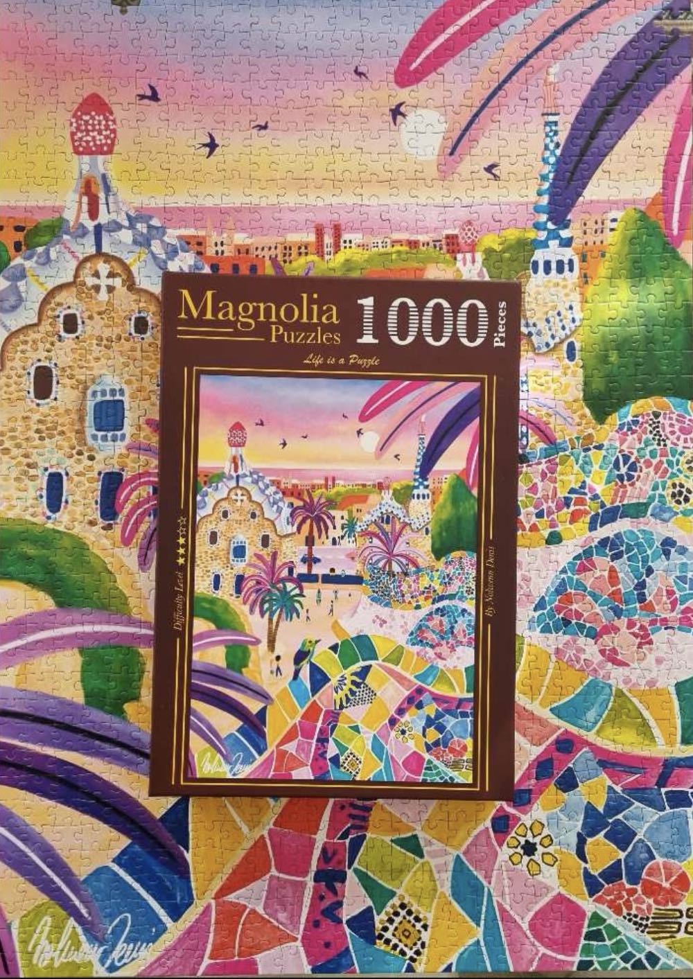 Park Guell - Magnolia Puzzles puzzle collectible [Barcode 8699375067422] - Main Image 4