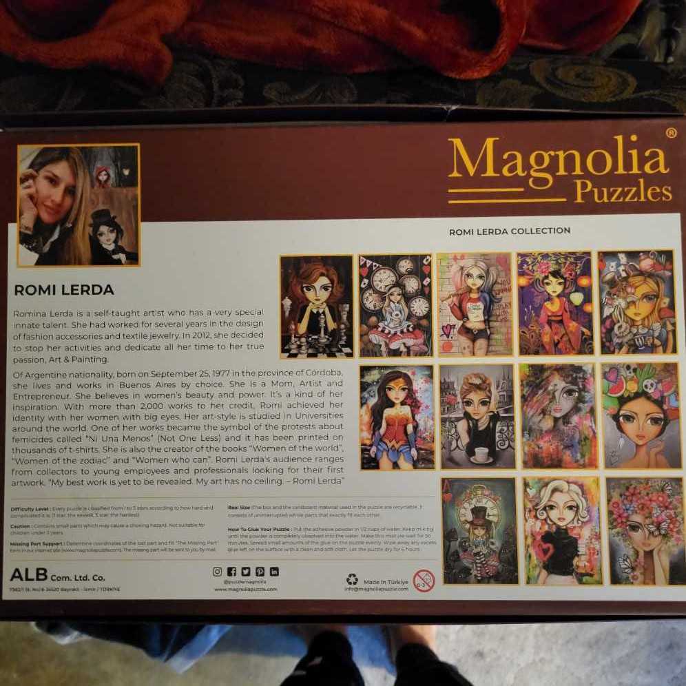 Harley - Magnolia puzzle collectible [Barcode 8699375066975] - Main Image 3