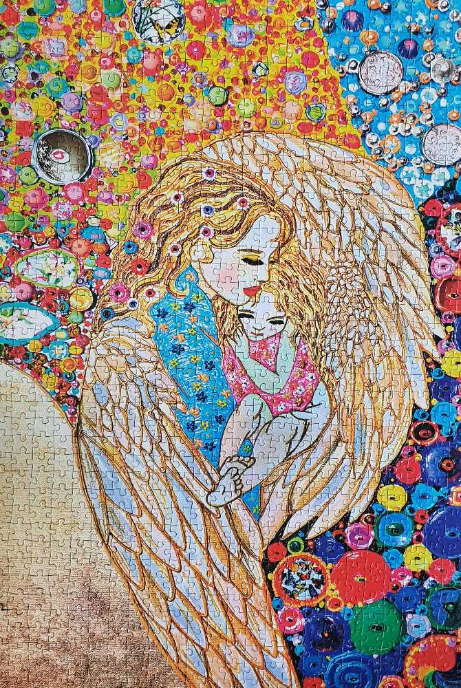 Angel & Child - Magnolia Puzzles puzzle collectible [Barcode 8699375067088] - Main Image 2