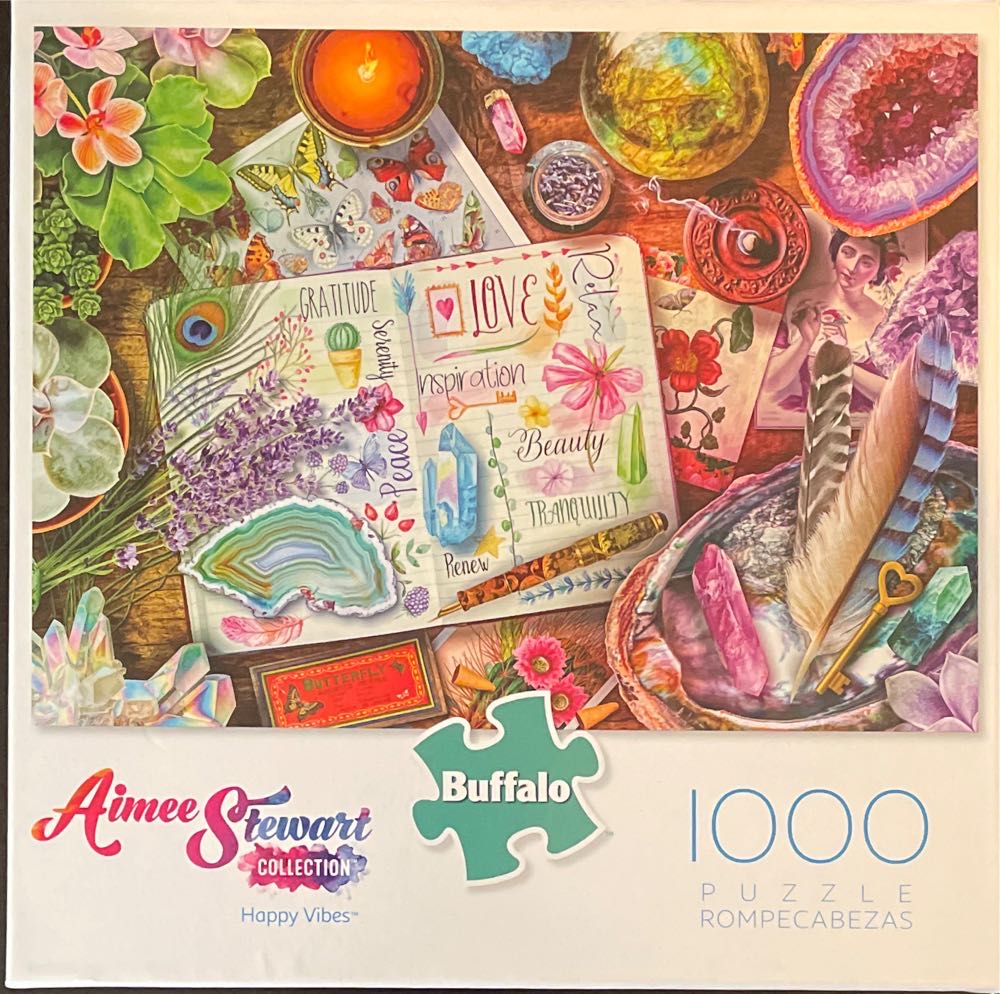 Aimee Stewart: Happy Vibes - Buffalo puzzle collectible [Barcode 92000793461174100450] - Main Image 2