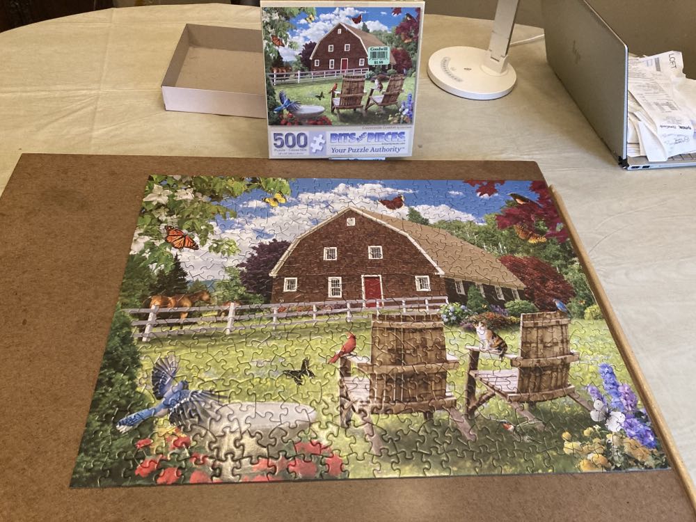 Countryside Comfort - Traded #105 - Bits And Pieces puzzle collectible [Barcode 192949067111] - Main Image 2