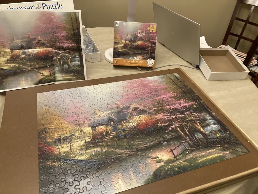 Stepping Stone Cottage - Ceaco puzzle collectible [Barcode 021081222112] - Main Image 2