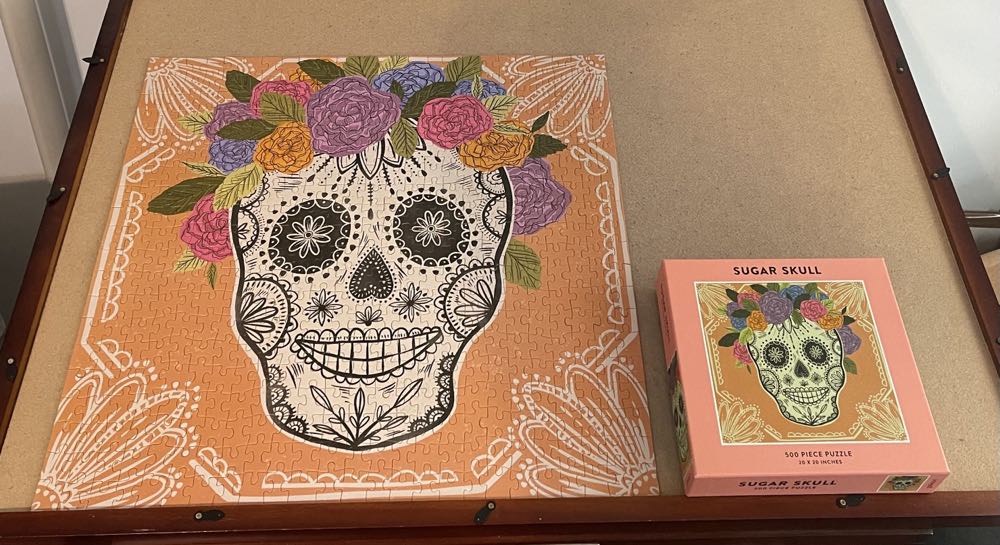Sugar Skull-done - Galison puzzle collectible [Barcode 9780735371231] - Main Image 2