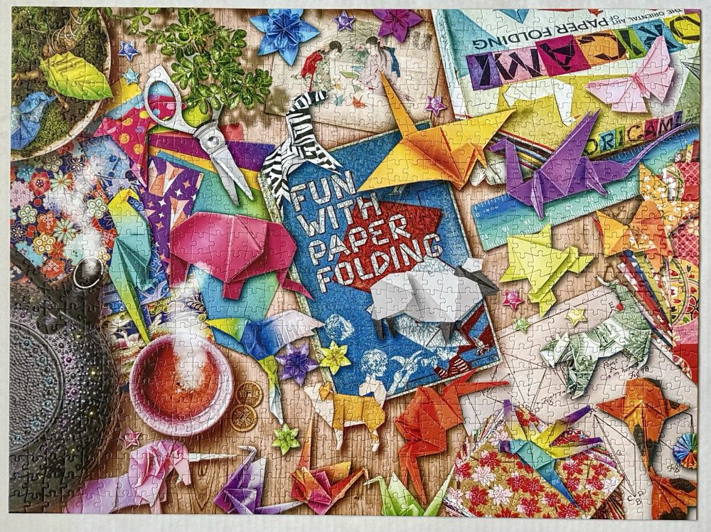 Art Of Origami🧩 - Buffalo puzzle collectible [Barcode 92000793461175800450] - Main Image 2