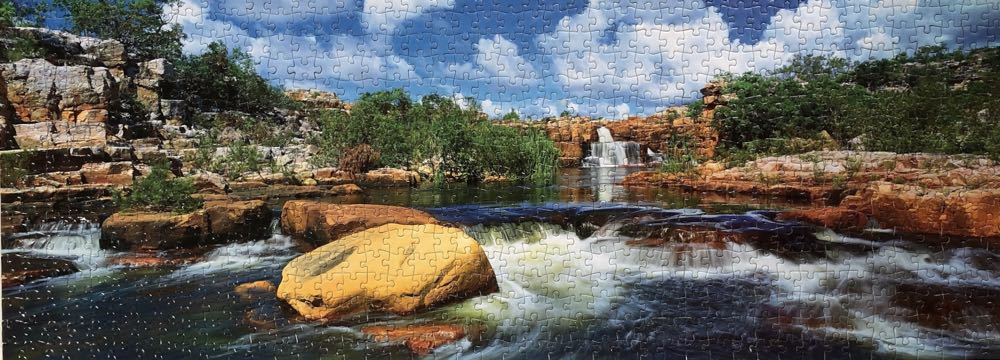 Atlantis Falls - Master Pieces puzzle collectible [Barcode 705988709142] - Main Image 2