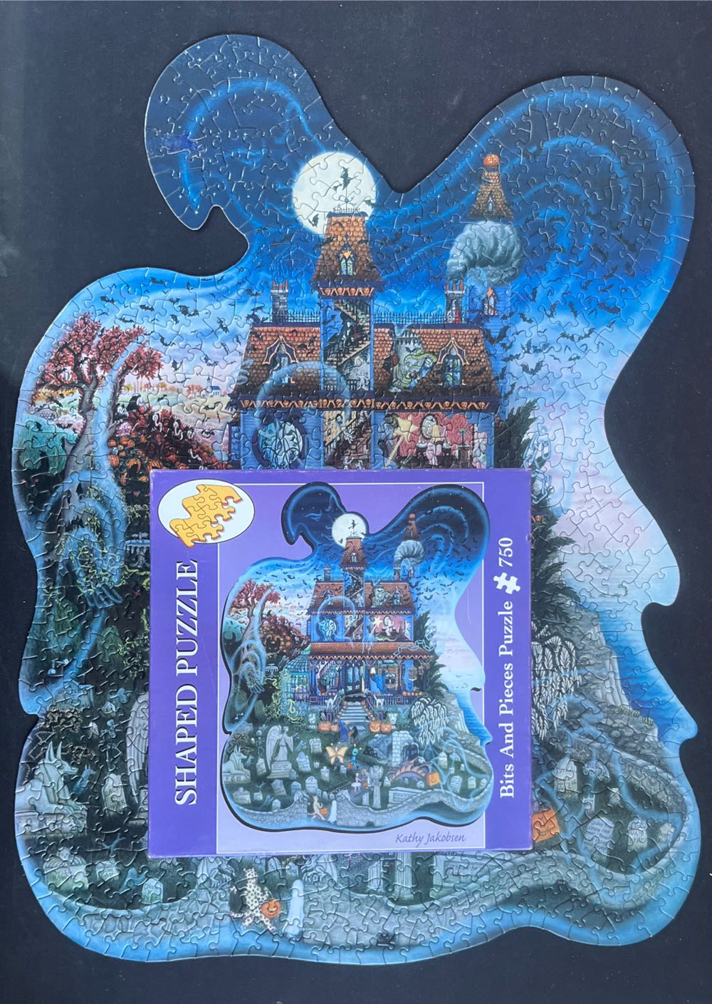 EV Ghost Shape Boo! (📫Ella Visser €2,50) - Bits & Pieces Puzzle puzzle collectible [Barcode 708412852834] - Main Image 4