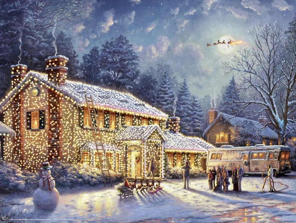 National Lampoon’s Christmas Vacation - Ceaco 🇺🇸 puzzle collectible [Barcode 021081330749] - Main Image 2