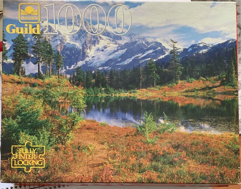Mountain Majesty - Golden Guild puzzle collectible [Barcode 033500047107] - Main Image 1