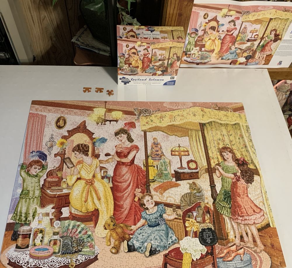 Polly’s First Ball Victorian - Karmin International puzzle collectible [Barcode 773392026407] - Main Image 2