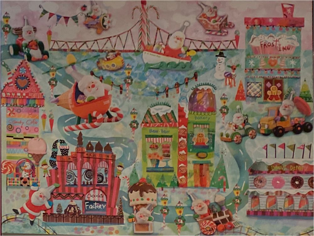 Santa’s Sweet Ride - Hallmark puzzle collectible [Barcode 763795132089] - Main Image 2