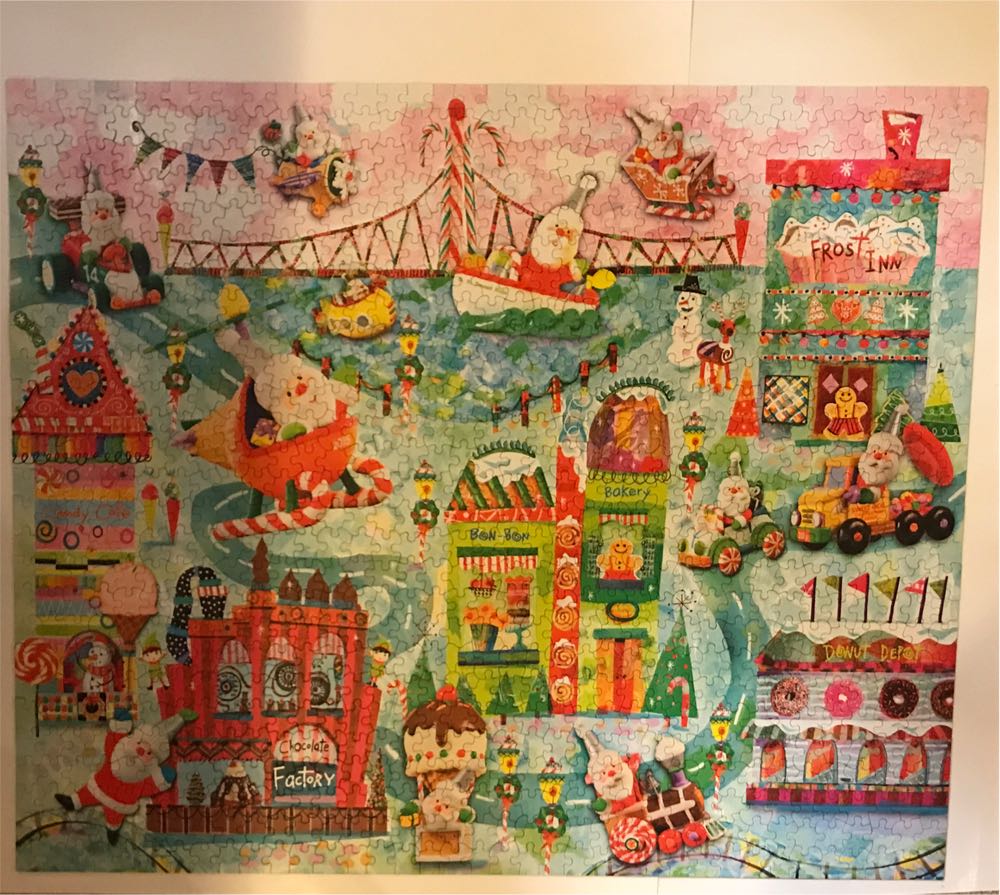 Santa’s Sweet Ride - Hallmark puzzle collectible [Barcode 763795132089] - Main Image 3