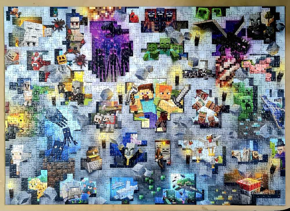 Minecraft Mobs   - Ravensburger puzzle collectible [Barcode 4005556171880] - Main Image 3