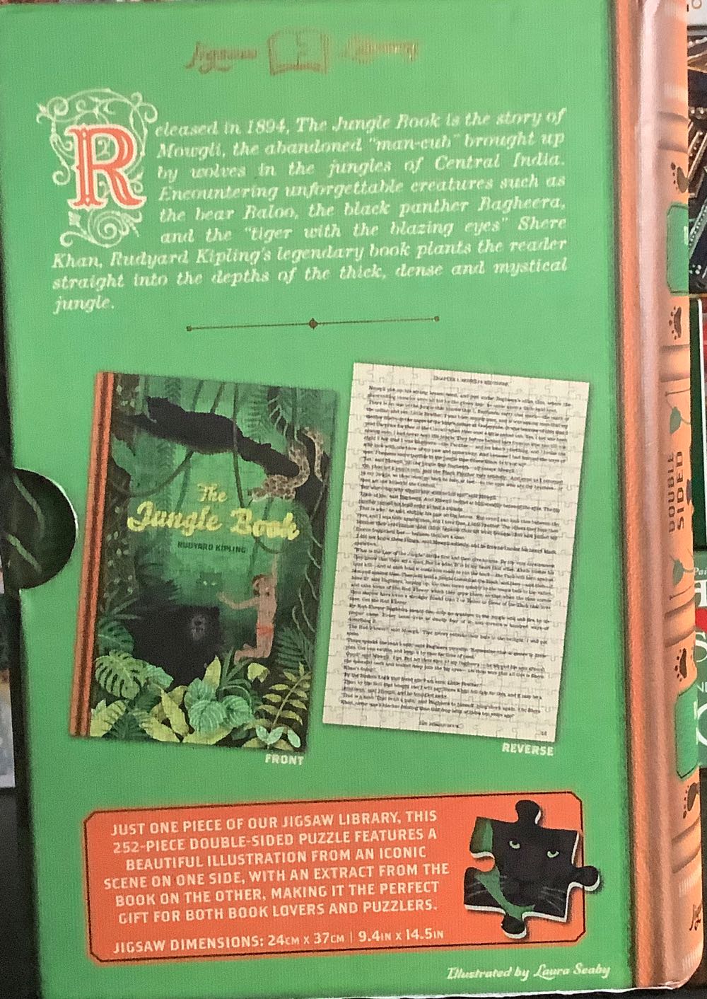 Jungle Book Puzzle - Jigsaw library puzzle collectible [Barcode 14522127] - Main Image 3