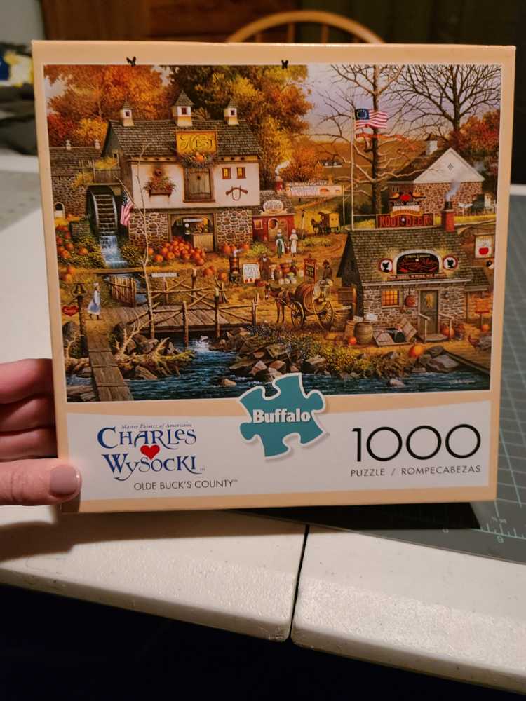 Olde Buck’s County - Buffalo Games puzzle collectible [Barcode 079346114351] - Main Image 2