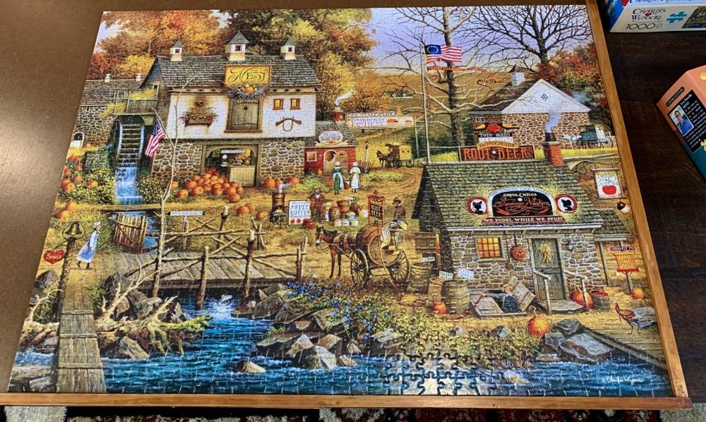 Olde Buck’s County - Buffalo Games puzzle collectible [Barcode 079346114351] - Main Image 4