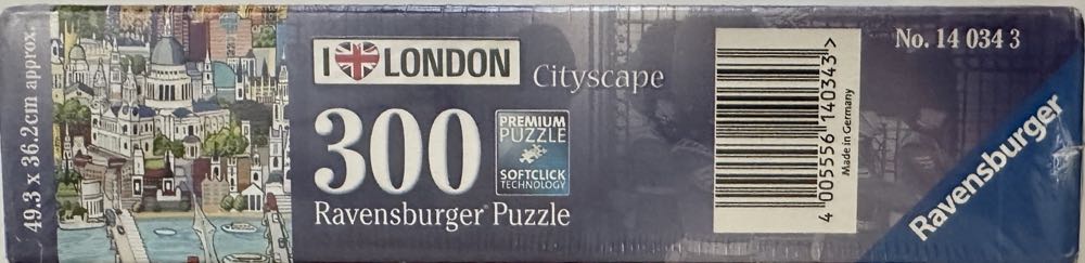Cityscape: I ❤️ London - Ravensburger puzzle collectible [Barcode 4005556140343] - Main Image 3