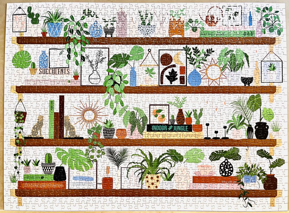 Plant Shelfie - Galison puzzle collectible - Main Image 2