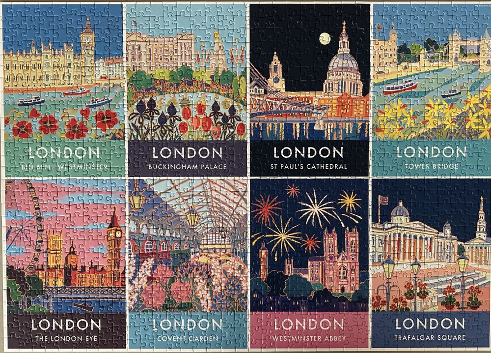 Sold - Vintage London - Ravensburger puzzle collectible - Main Image 2