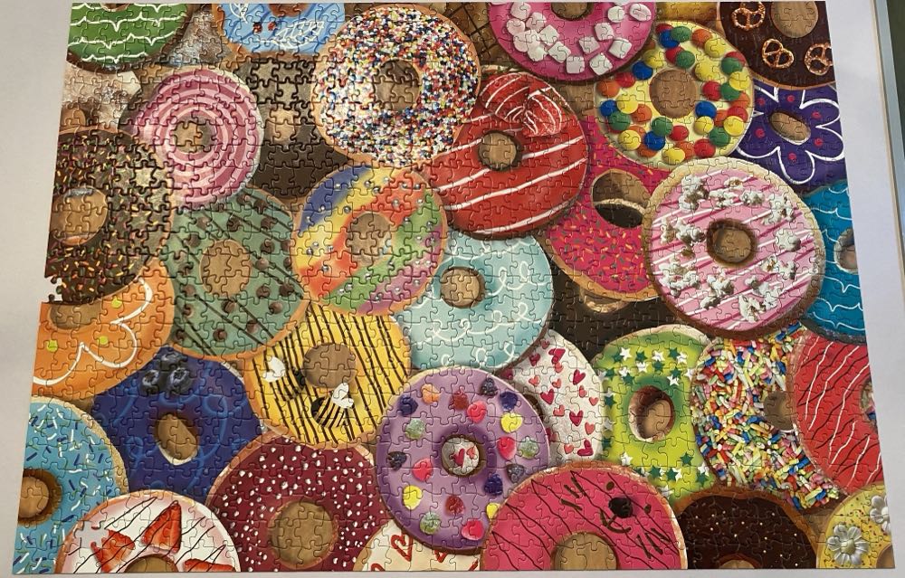 Nuts About Donuts - Page Publications puzzle collectible [Barcode 9781648331701] - Main Image 2