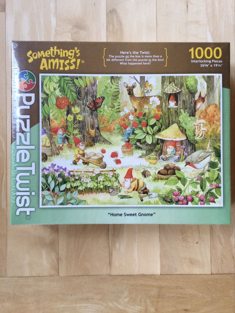 Something’s Amiss : Home Sweet Gnome - PuzzleTwist puzzle collectible [Barcode 614399101714] - Main Image 1