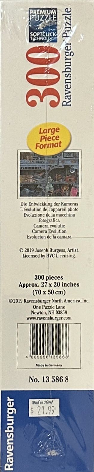 Camera Evolution - Ravensburger puzzle collectible [Barcode 4005556135868] - Main Image 2