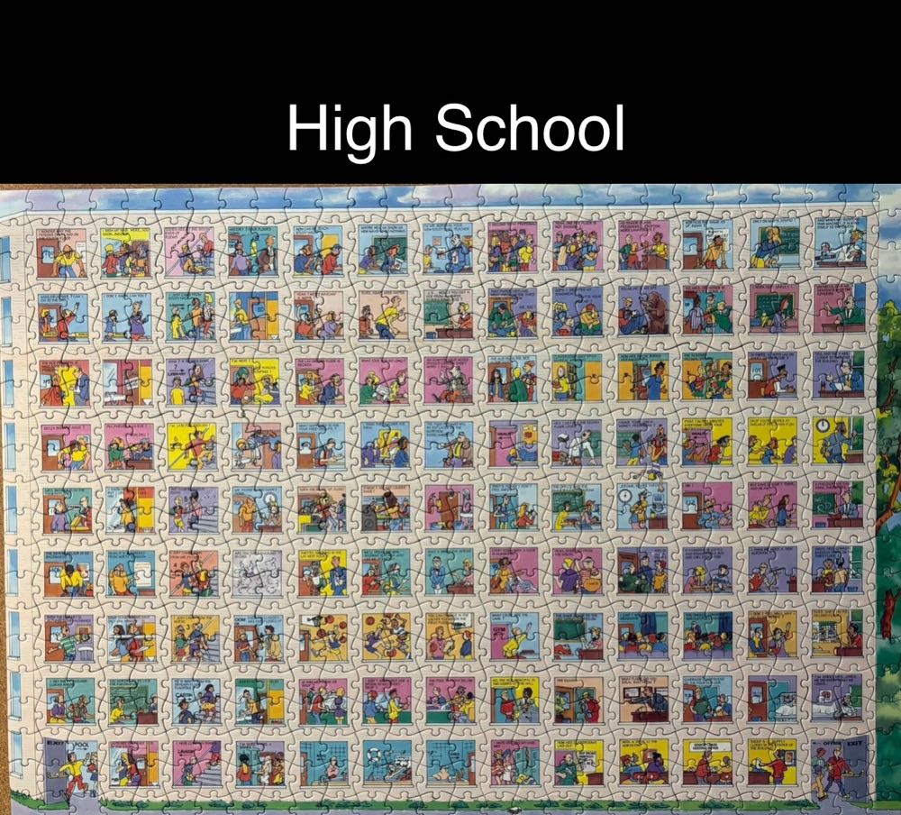 The High School - Buffalo puzzle collectible [Barcode 079346003044] - Main Image 2
