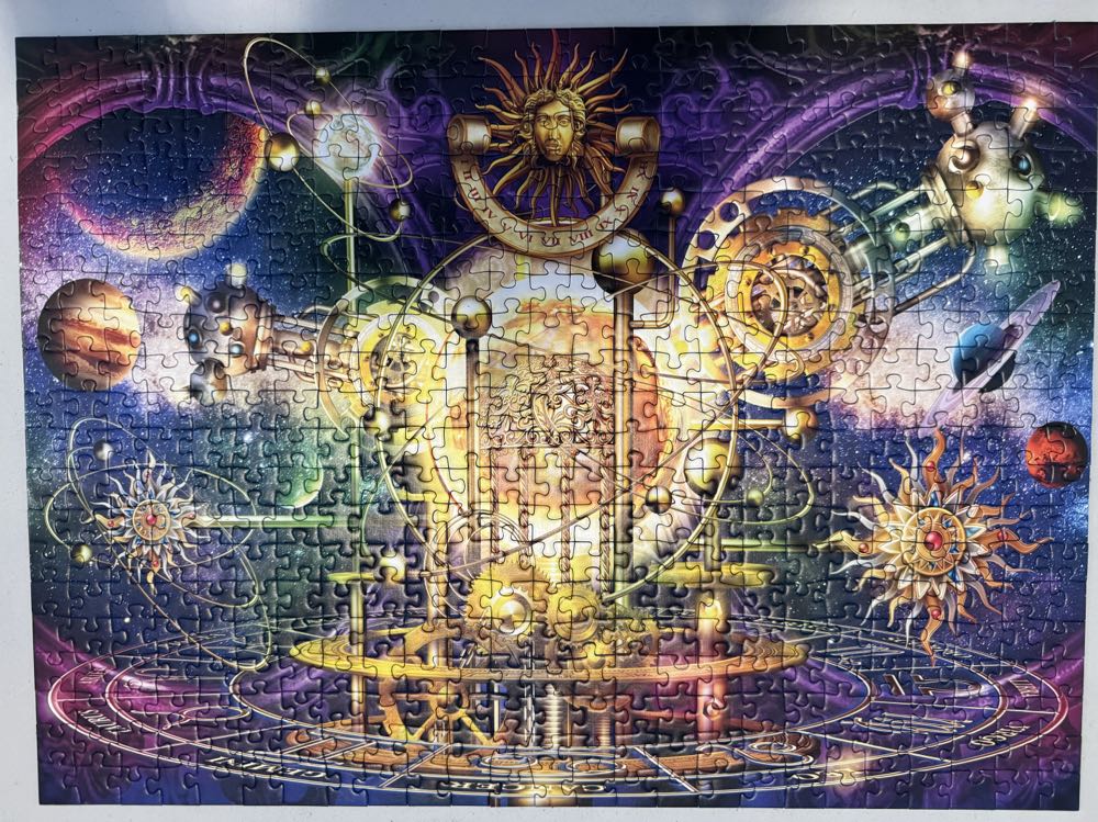Golden Solar System - Ravensburger puzzle collectible - Main Image 2
