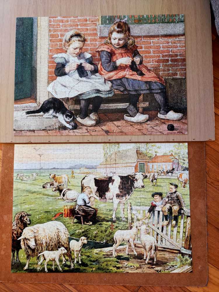 Cornelis Jetses Wat Doet Poes? In De Weide - Jumbo puzzle collectible [Barcode 8710126811184] - Main Image 4