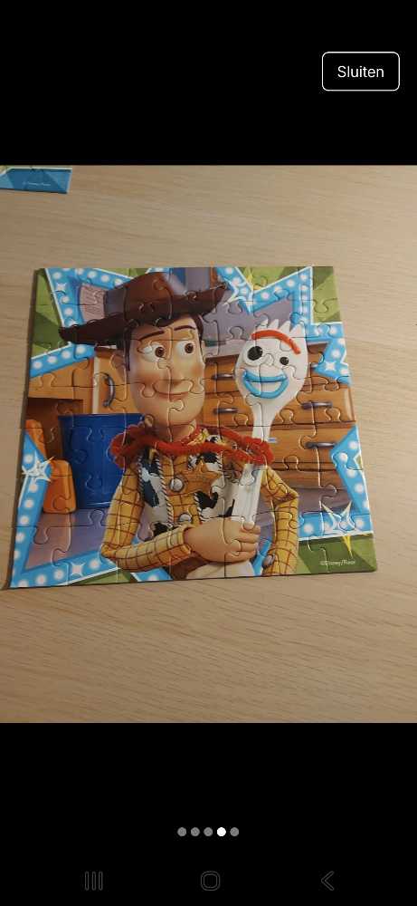 Disney Pixar Toy Story 4: In it together (SOLD) - Ravensburger puzzle collectible [Barcode 4005556080670] - Main Image 3