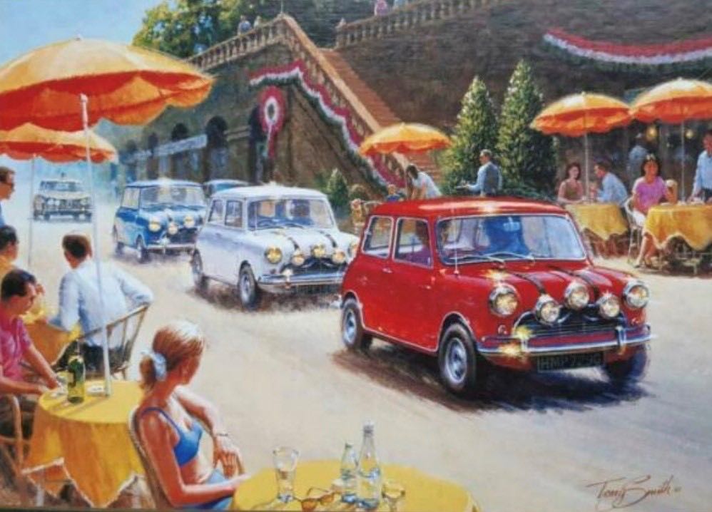 Mini’s / The Italian Job - Falcon de luxe puzzle collectible [Barcode 8710126156414] - Main Image 2