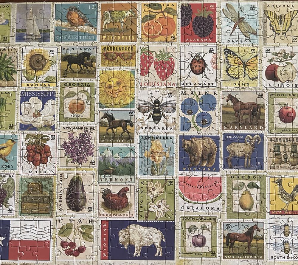 Stamp Collection - Lang puzzle collectible [Barcode 9780741258281] - Main Image 4