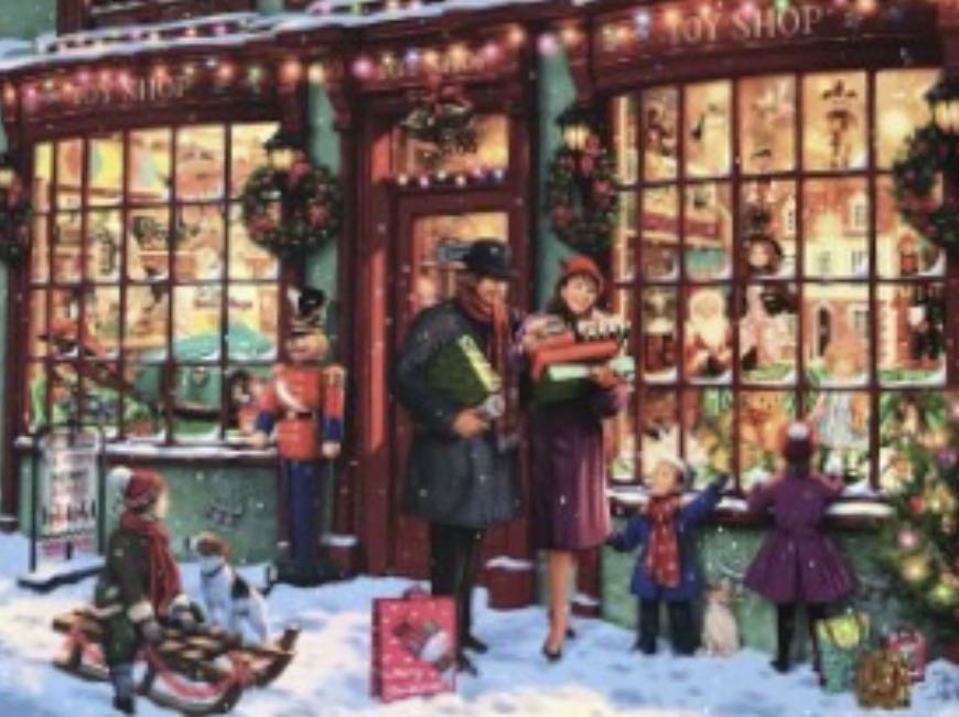 Christmas Toy Shop - Gibsons puzzle collectible [Barcode 5012269062526] - Main Image 2