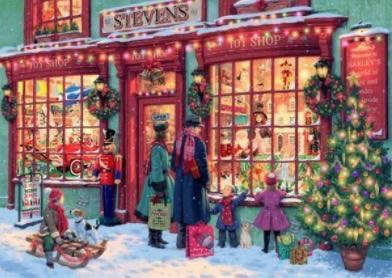 Christmas Toy Shop - Gibsons puzzle collectible [Barcode 5012269062526] - Main Image 3