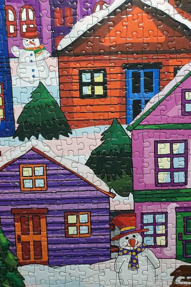 ~Snow Much Fun - JaCaRou puzzle collectible [Barcode 731093611100] - Main Image 3