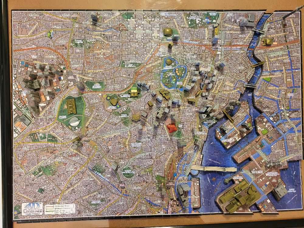 4d Cityscape Tokyo Time Puzzle - 4D Cityscape Inc puzzle collectible [Barcode 714832400340] - Main Image 3