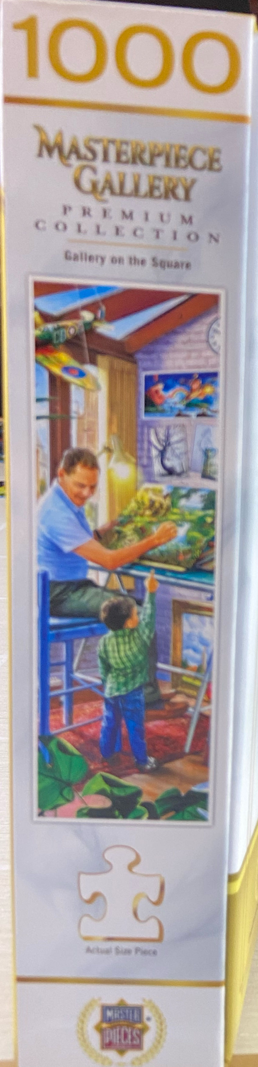 Gallery On The Square - MasterPieces puzzle collectible [Barcode 705988722325] - Main Image 3