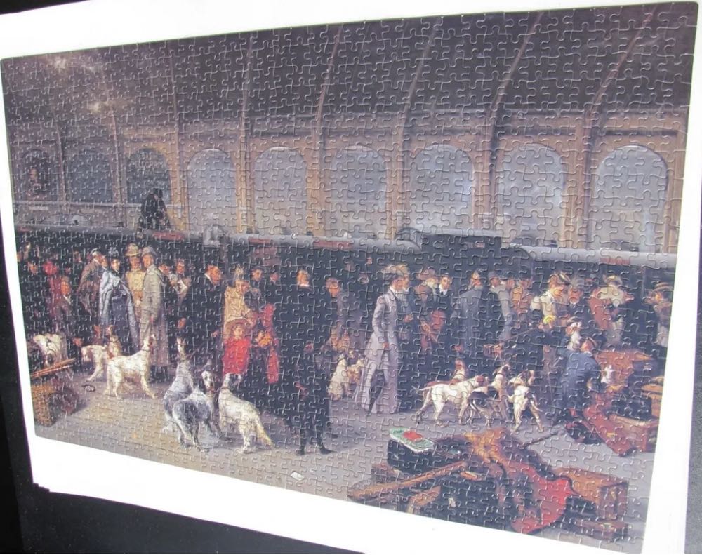 Going North, King’s Cross Station - FX Schmid puzzle collectible [Barcode 099252902224] - Main Image 3
