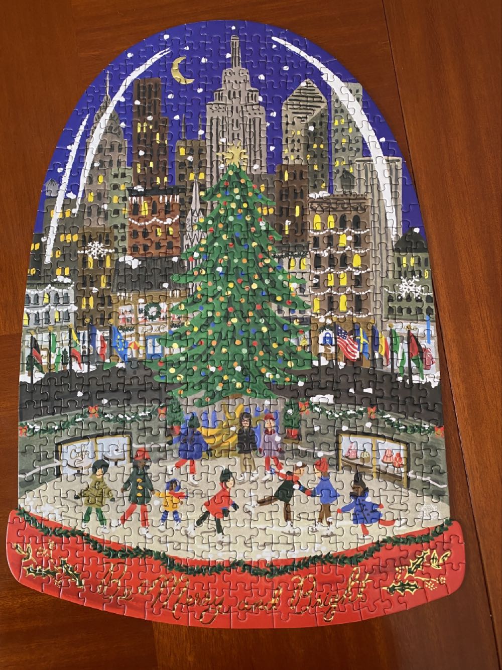 Holidays On Ice - Rifle Paper Company puzzle collectible - Main Image 1