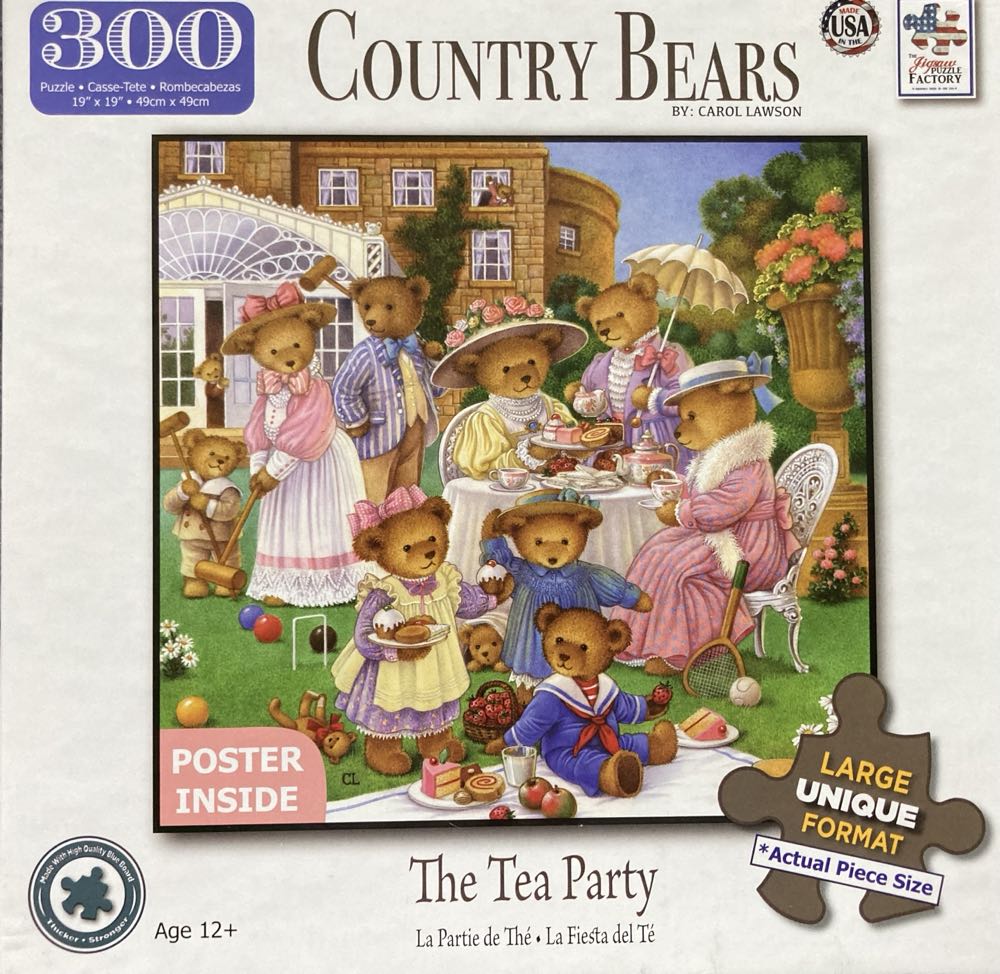 The Tea Party** - The Jigsaw Puzzle Factory puzzle collectible [Barcode 788958772230] - Main Image 1