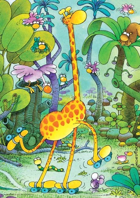 Roller Skating - HEYE puzzle collectible [Barcode 4001689295035] - Main Image 2