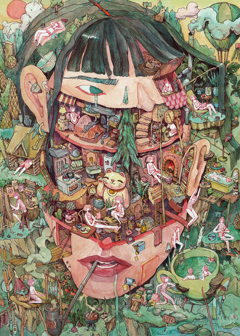 Home Of Thoughts - HEYE puzzle collectible [Barcode 4001689299910] - Main Image 2