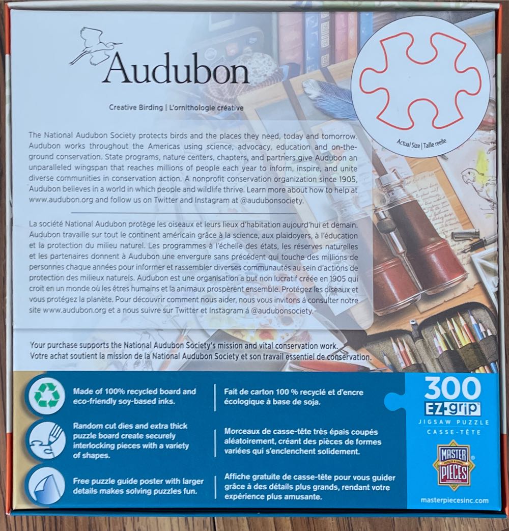 Creative Birding - Masterpieces, Inc. puzzle collectible [Barcode 705988322761] - Main Image 2