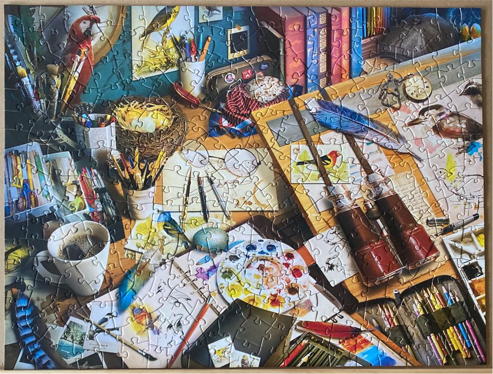 Creative Birding - Masterpieces, Inc. puzzle collectible [Barcode 705988322761] - Main Image 3