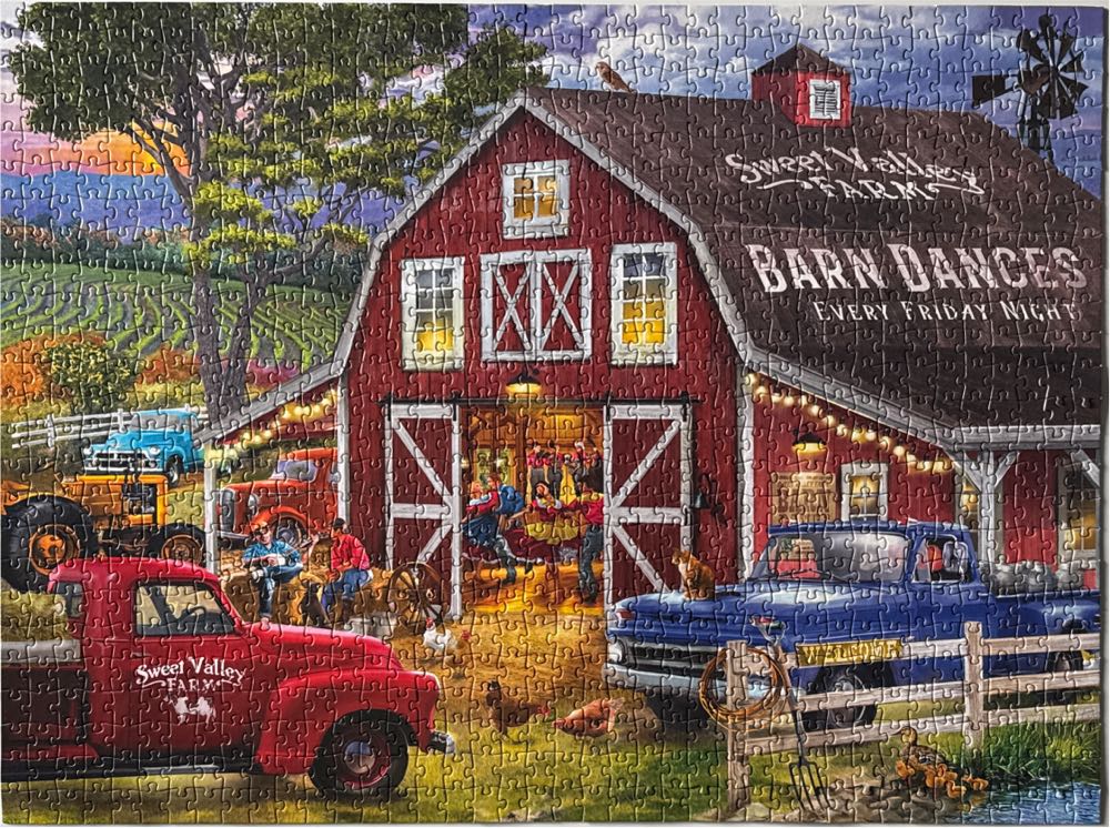 The Barn Dance - Roseart puzzle collectible [Barcode 4895145437349] - Main Image 2