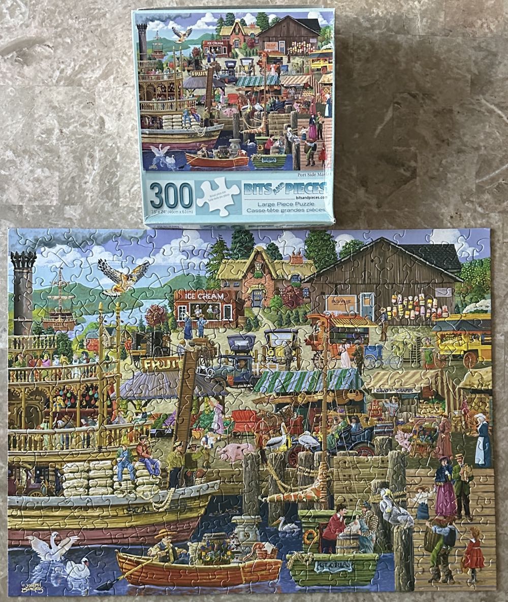 Port Side Market - Bits & Pieces puzzle collectible [Barcode 192949044624] - Main Image 2
