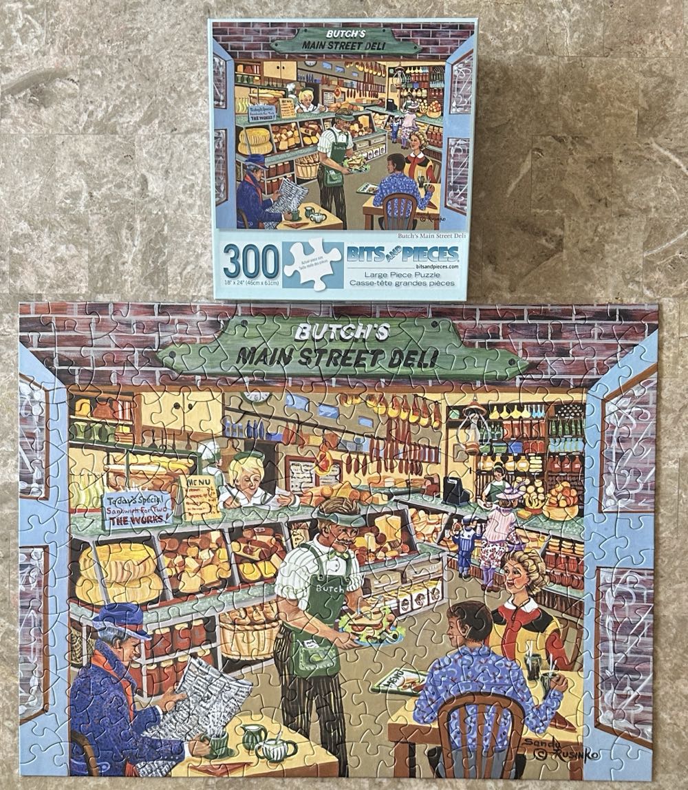 Butch’s Main Street Deli - Bits & Pieces puzzle collectible [Barcode 192949020222] - Main Image 2