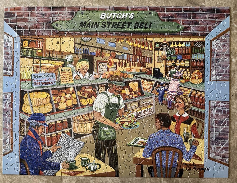 Butch’s Main Street Deli - Bits & Pieces puzzle collectible [Barcode 192949020222] - Main Image 3
