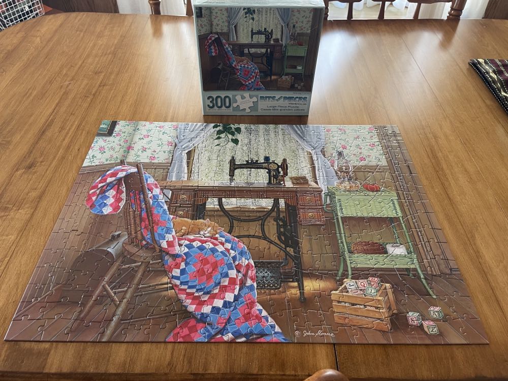 Sewing Corner - Bits & Pieces puzzle collectible [Barcode 192949017994] - Main Image 3